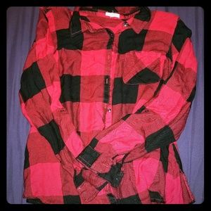 Buffalo plaid button up